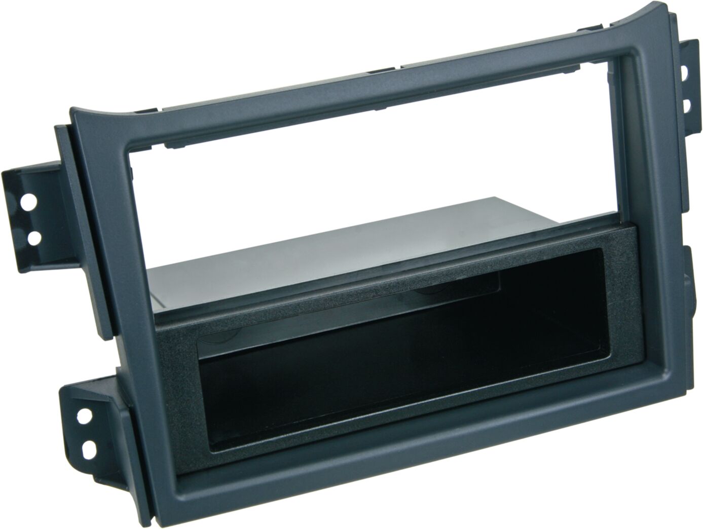 2-DIN Paneel Opel Agila (FXB22/FXB32) - Suzuki Splash  (FXB22/FXB32) 04/2008 -10/2014 - Kleur: Zwart - 281294 04 - 281294-04