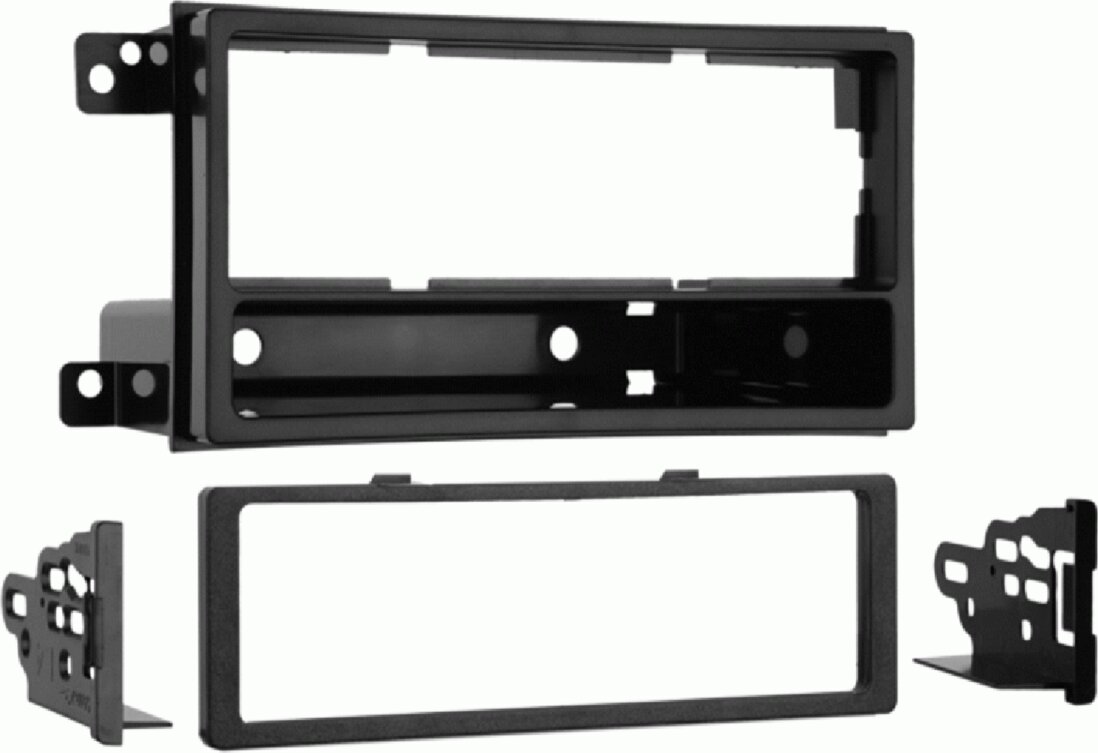 1-DIN radiopaneel met opbergvak Subaru Forester/Impreza (METRA) - 281296 13 1 - 281296-13-1