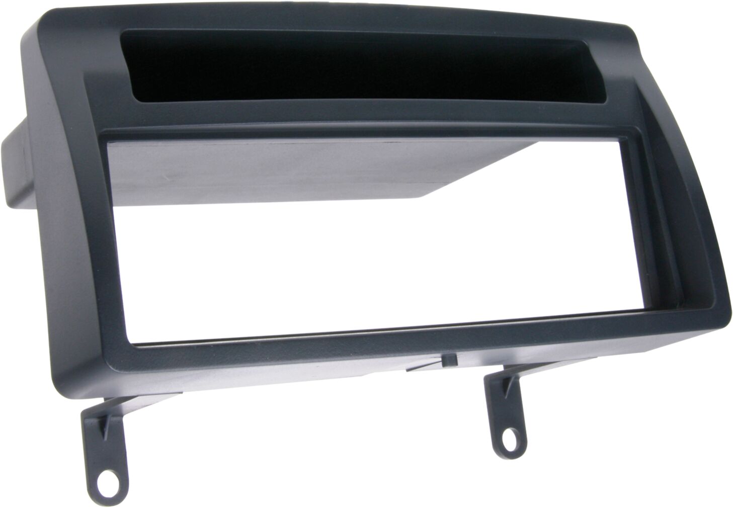 1-DIN Paneel met aflegbakje. Toyota Corolla 2001-2007 Kleur: Donkergrijs - 281300 02 - 281300-02