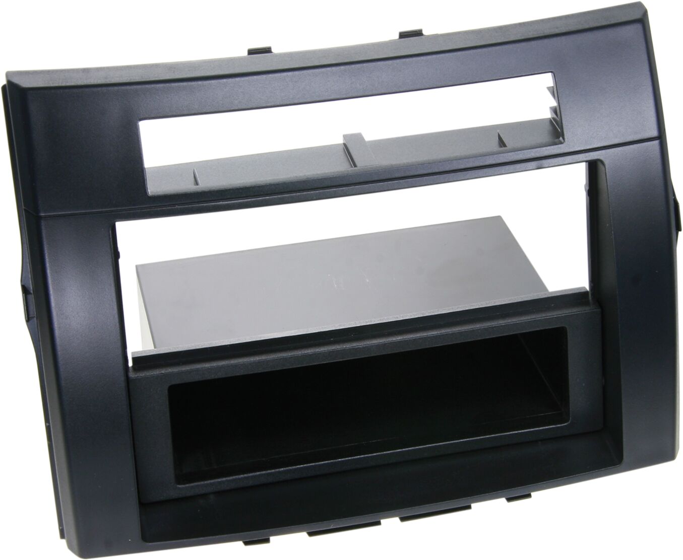 2-DIN Paneel Toyota Corolla Verso (R1)  2004-2009 - Kleur: zwart  - 281300 21 1 - 281300-21-1