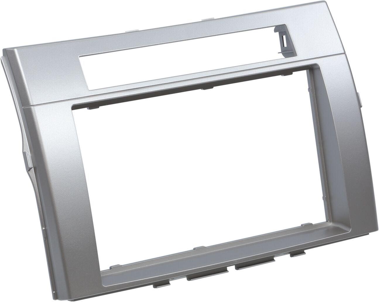 2-DIN Paneel Toyota Corolla Verso 2004-2009 - Kleur: zilver  - 281300 22 2 - 281300-22-2