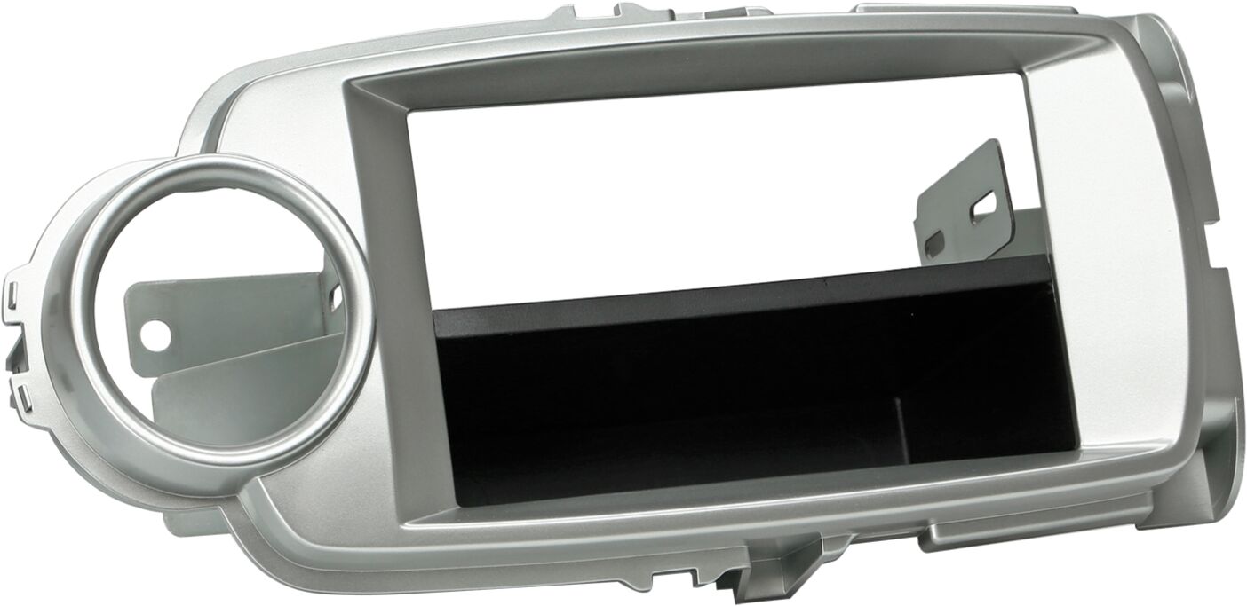 2-DIN Paneel Toyota Yaris 2011-2014 Kleur: Zilver  - 281300 25 1 - 281300-25-1