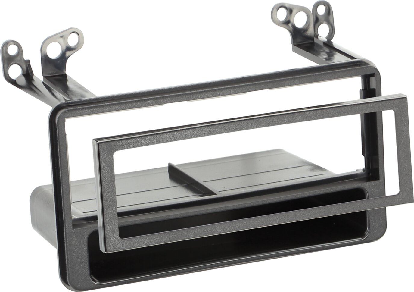 1-DIN Paneel met aflegbakje Toyota Avensis/ Celica/ MR2/ RAV4/ Yaris Kleur: Zwart (METRA) - 281300 32 rahmen - 281300-32