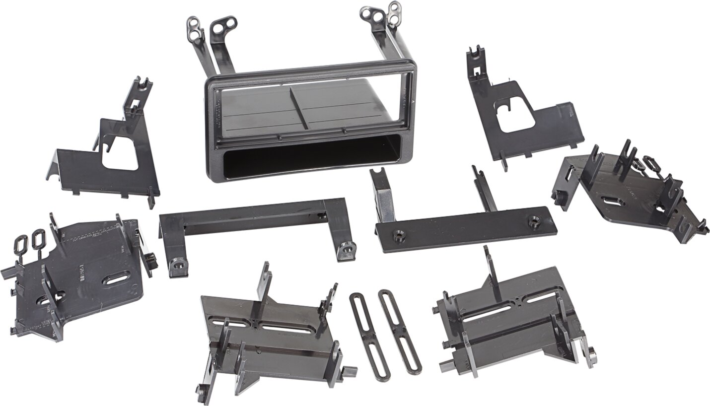 1-DIN Paneel met aflegbakje Toyota Avensis/ Celica/ MR2/ RAV4/ Yaris Kleur: Zwart (METRA) - 2813000 32 parts - 281300-32