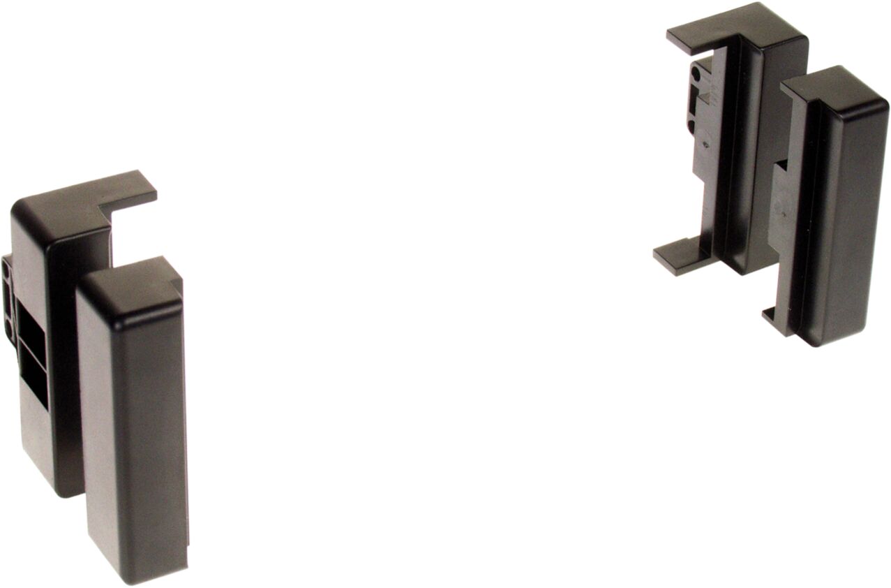 1-DIN Paneel Audi A4 B5 (8D) / A6 C4 (A4)  / A8 D2 (4D0 Kleur: Zwart - 281320 01 - 281320-01