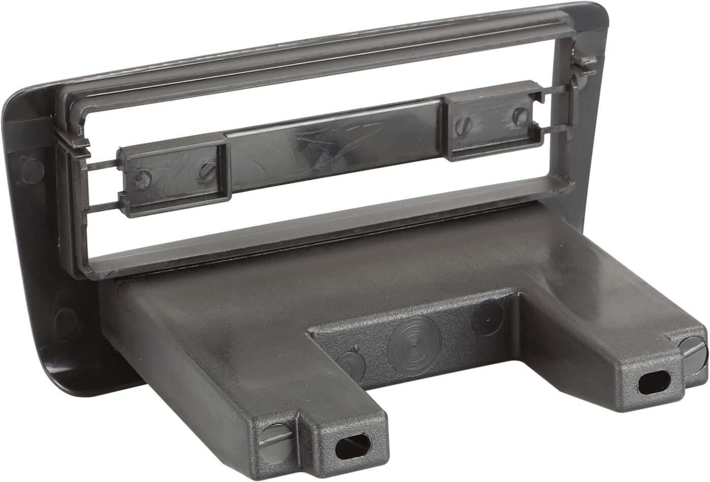 1-DIN Paneel met aflegbakje. Audi A1 (Typ 8x) (Typ 8XA) 2010-2018 Kleur: Zwart - 281320 22 rear - 281320-22