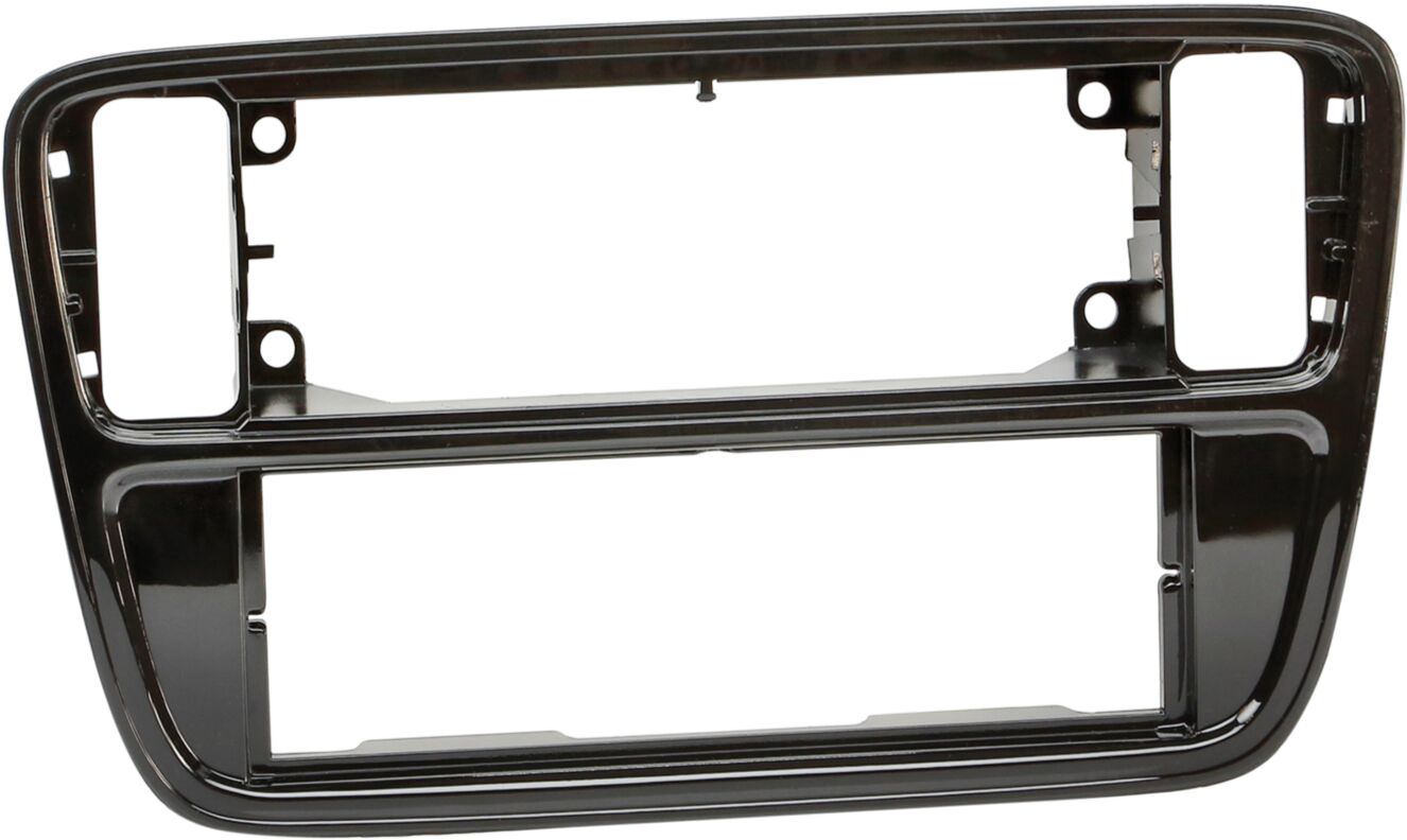 1-DIN Paneel Volkswagen up! (AA/AAN) 2012-2016 Kleur: Piano Zwart - 281320 24 - 281320-24