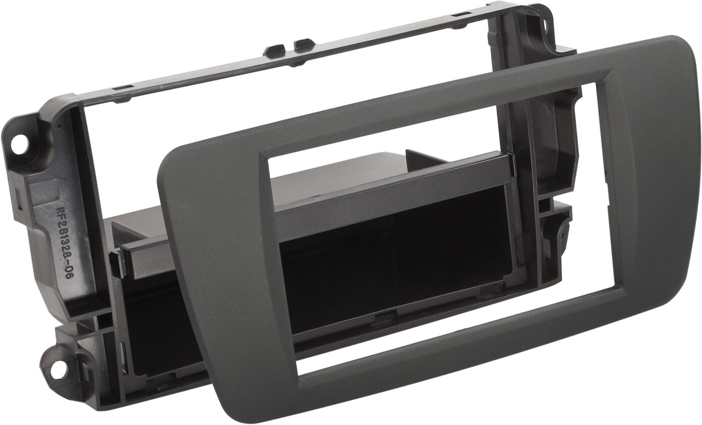 2-DIN Paneel met pocket Seat Ibiza 2010-2017 Kleur: Tuam Grijs  - 281328 06 6 - 281328-06-6