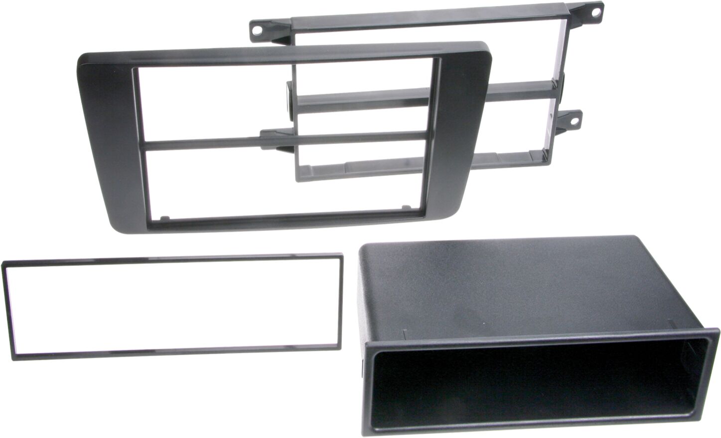 2-DIN Paneel Skoda Octavia (1Z) 06/2004-03/2013  Yeti (5L) 08/2009-07-2017- Kleur: zwart - 281340 03 - 281340-03