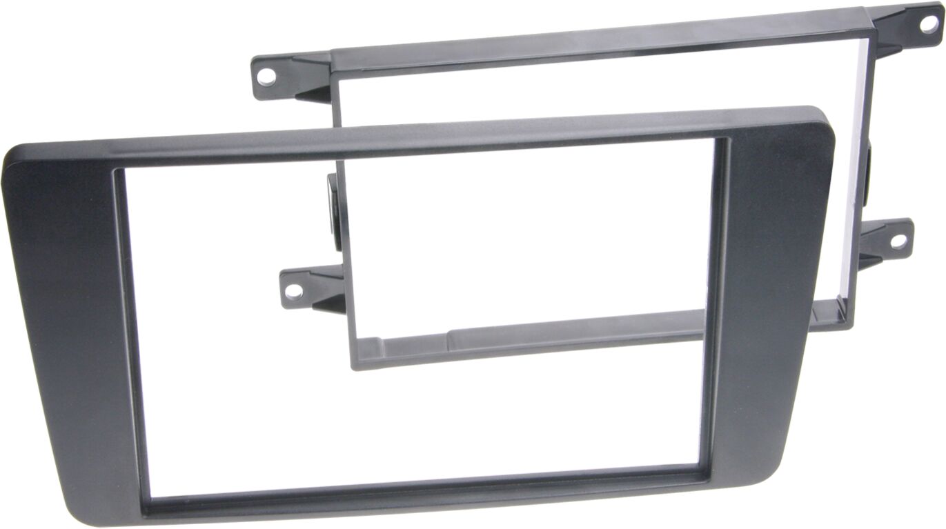 2-DIN Paneel Skoda Octavia (1Z) 06/2004-03/2013 Yeti 08/2009-07/2017  Kleur: Zwart - 281340 05 - 281340-05