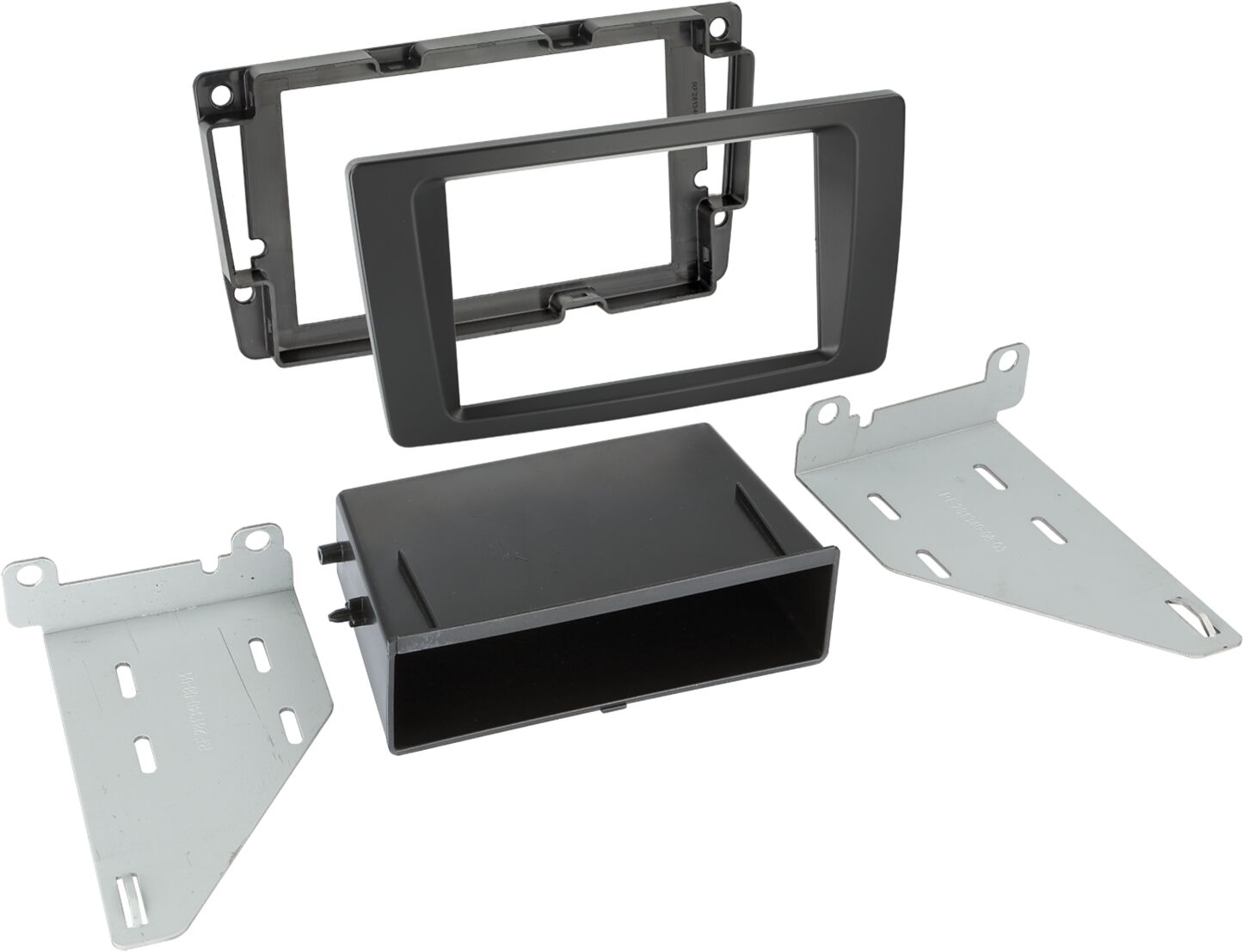2-DIN Paneel Skoda Octavia/ Yeti met pocket Kleur: Zwart  - 281340 08 1 parts - 281340-08-1