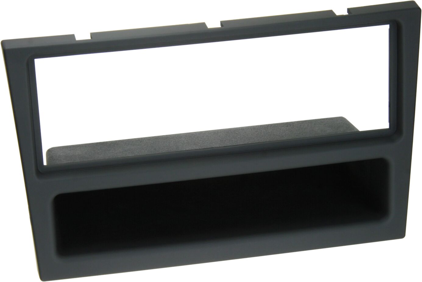 RT 1-DIN Paneel met aflegbakje. Opel Combo / Corsa / Meriva Kleur: Charcoal - 291230 26 1 - 291230-26-1