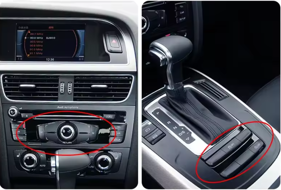 Audi NO MMI 2G 6.5" draadloos Apple carplay/Android auto uitbreiding - 2g no mmi 4026 - WITCP4026