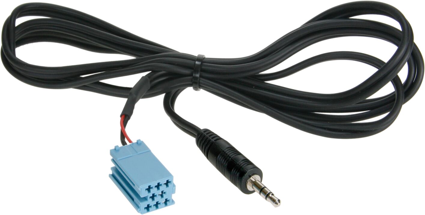 Stereo jack 3.5mm Stereo naar Mini-ISO (Blauw) 1.25meter - 311490 05 - 311490-05