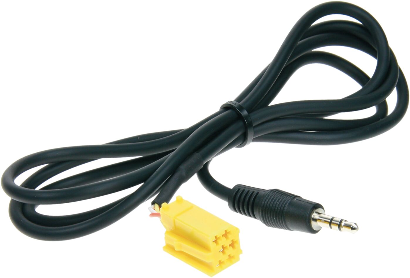 Stereo jack 3.5mm Stereo naar Mini-ISO (Geel ) 1.25meter - 311490 08 - 311490-08