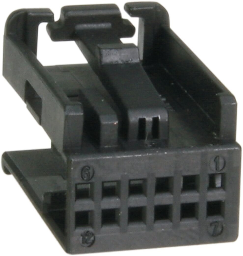 MQS afdekkap 12 polig (voor artikel 33ABMS9) zwart los - 321025 4 - 321025-4