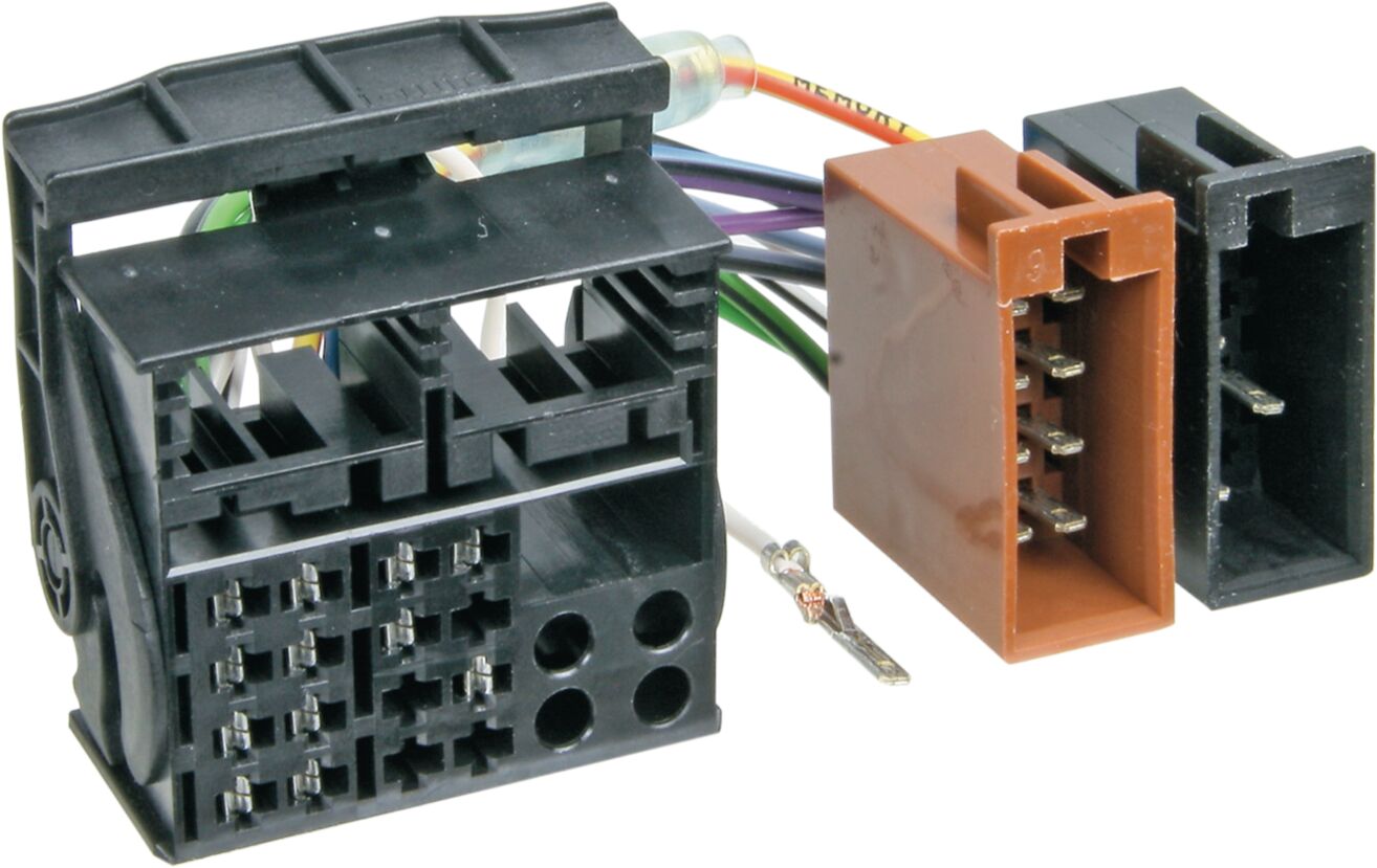 Radio aansluitkabel van ISO to Div. modellen Citro&euml;n-Peugeot-Fiat-LanciaAlfa Romeo-Toyota - Quadlock - 321041 02 - 321041-02
