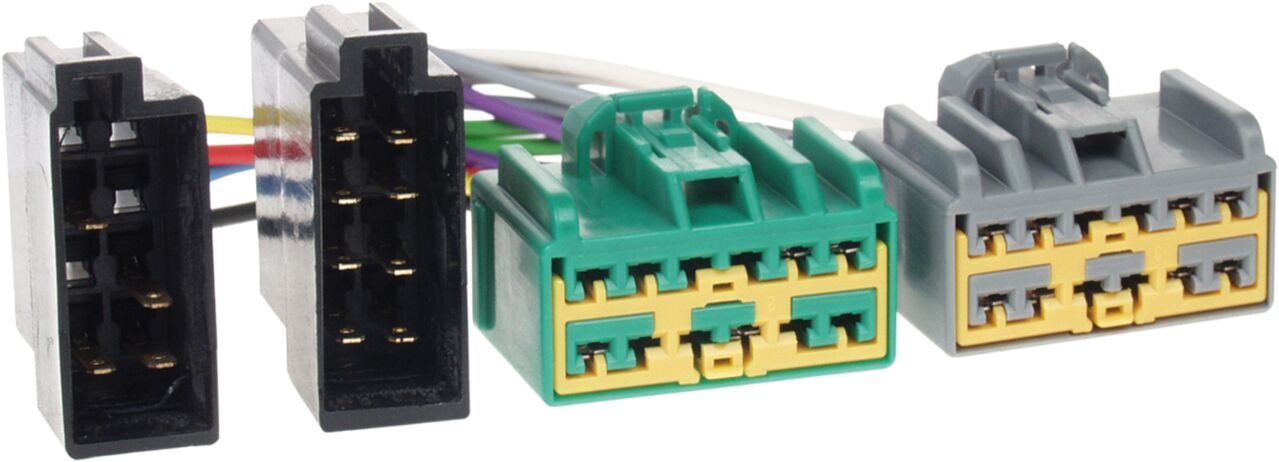 Radio aansluitkabel van ISO naar Diverse modellen Volvo - 321353 02 - 321353-02