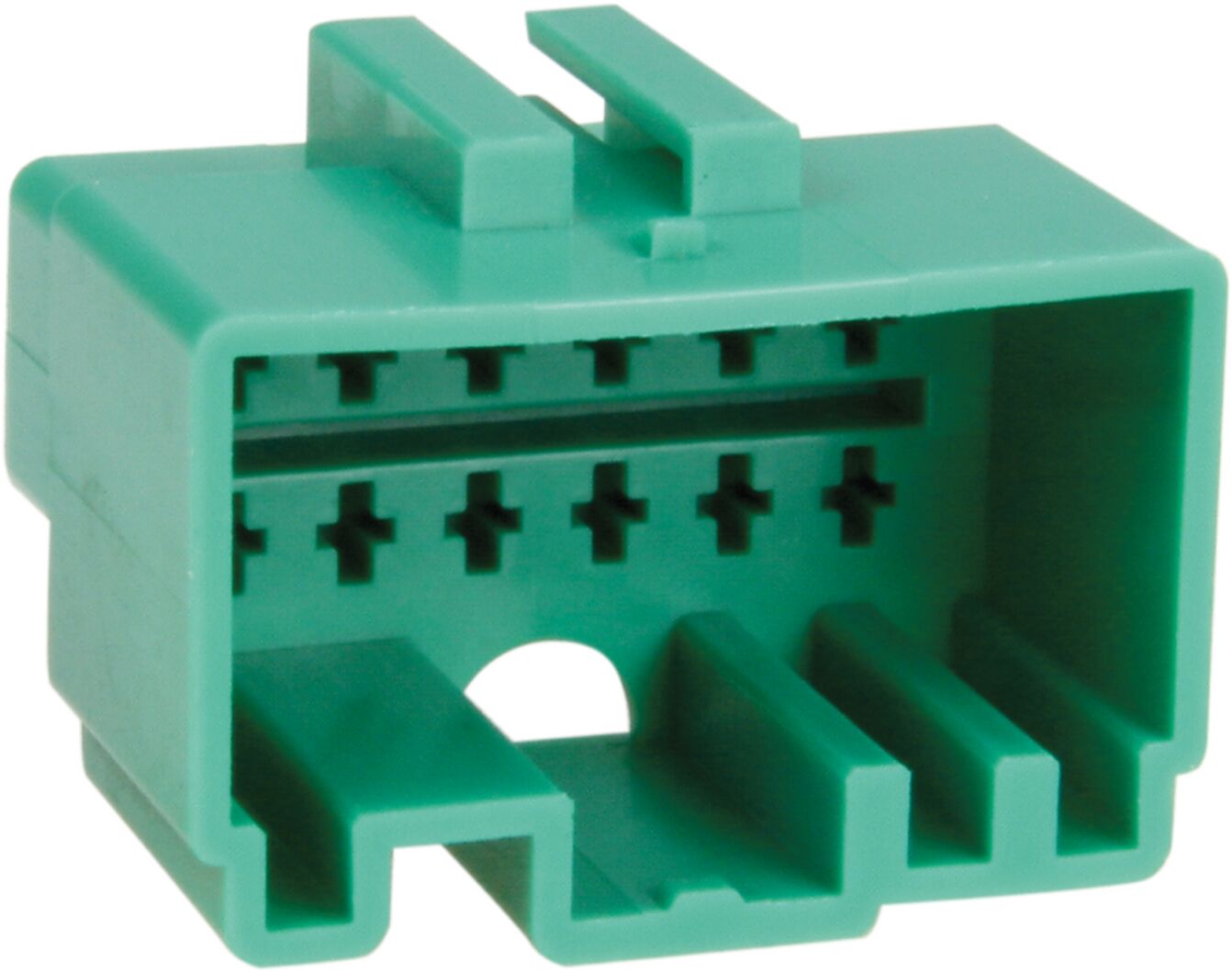 Behuizing groen 12-Pin (Bulk) Volvo  - 331353 1 - 331353-1