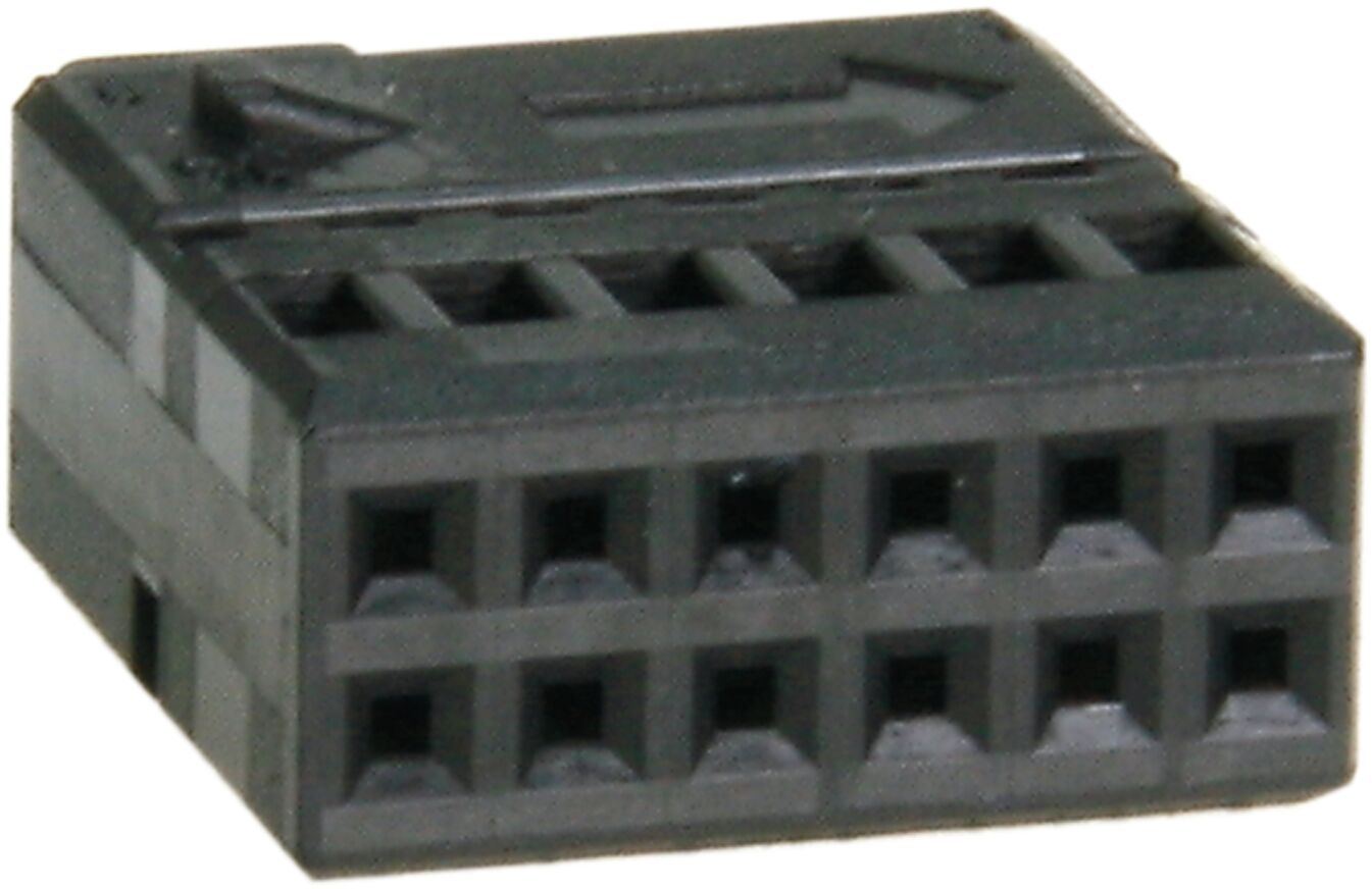 MQS female Behuizing 12-pole Quadlock additional plug (voor: 321025) (Bulk) - 33abms9 - 33ABMS9