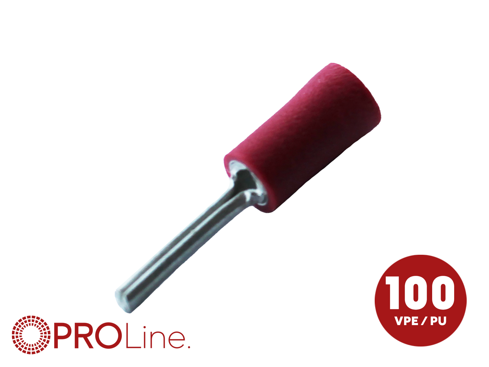 Kabelschoen 0.5x1.5 rood (100stuks) ACV PROLine - 340016 1 0 p 0 - 340016-1-0-p