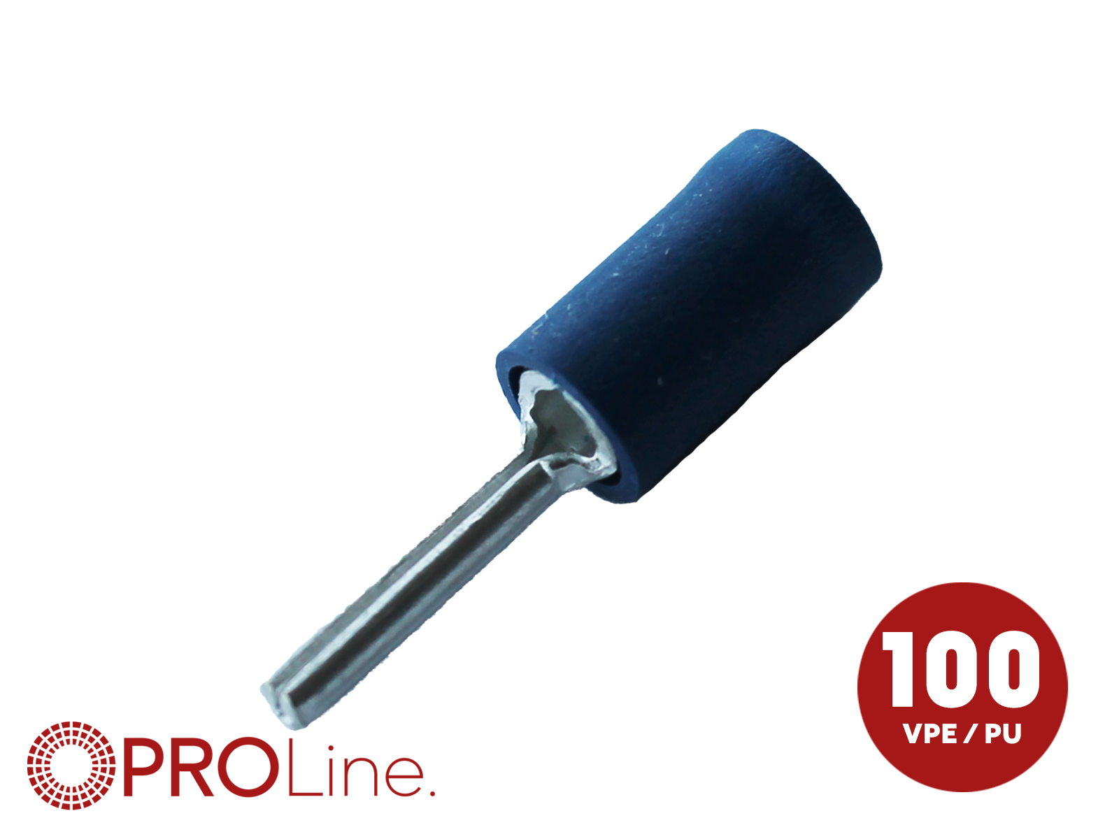Kabelschoen 1.5x2.5 blauw (100stuks) ACV PROLine - 340016 2 0 p 0 - 340016-2-0-p