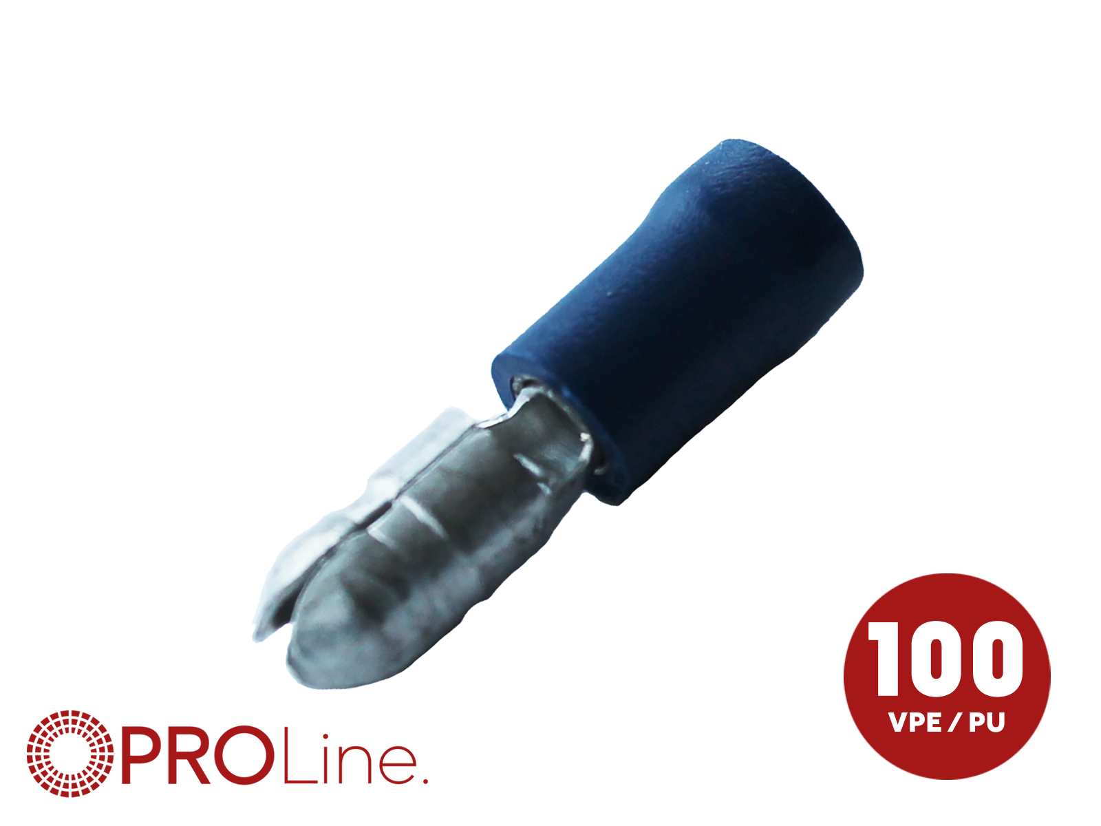 Kabelschoen 1.5x2.5 blauw (100stuks) ACV PROLine - 340025 2 0 p 0 - 340025-2-0-p