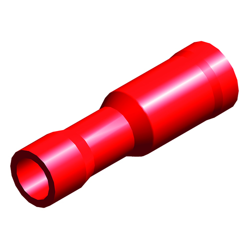 kabelschoen 5 stuks 0.5x1.5 4mm rood in blister - 340035 1 5 p - 340035-1-5-p