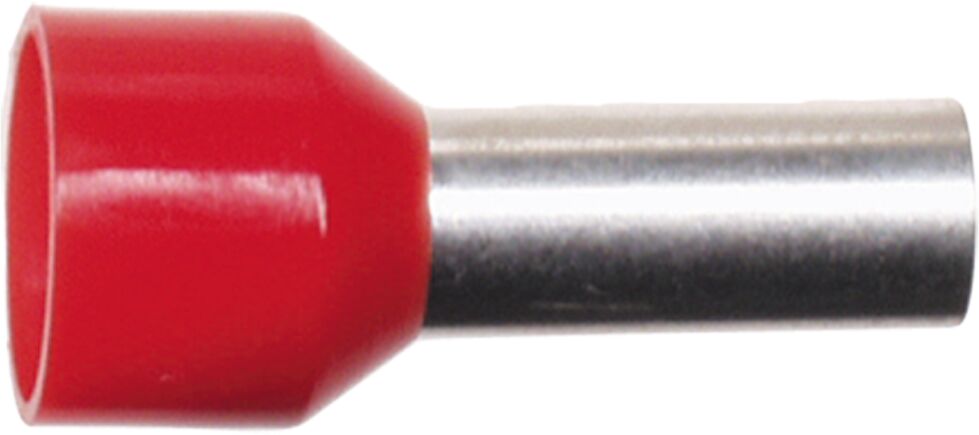 Adereindhuls rood 10.0 mm&sup2; (100 stuks) - 340100 - 340100