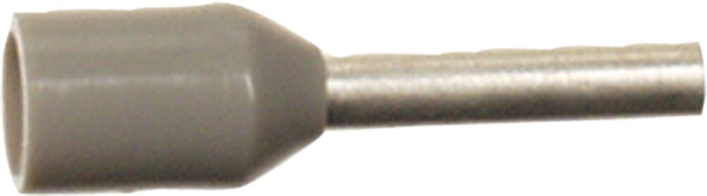Adereindhuls Grijs 4.0 mm&sup2; (100 stuks) - 340400 - 340400