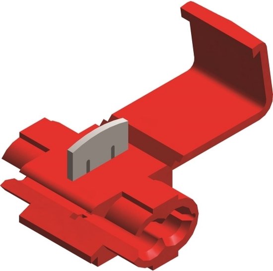 scotchlock rood enkel mes 0,5-1,0 mm 5stuks in blister - 341501 p - 341501-p