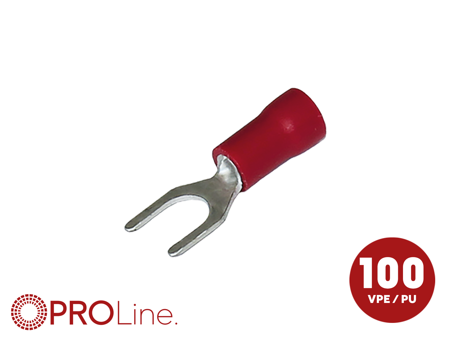 Kabelvork 0.5x1.5 rood M5 (100stuks) ACV PROLine - 344341 1 0 p 0 - 344341-1-0-p