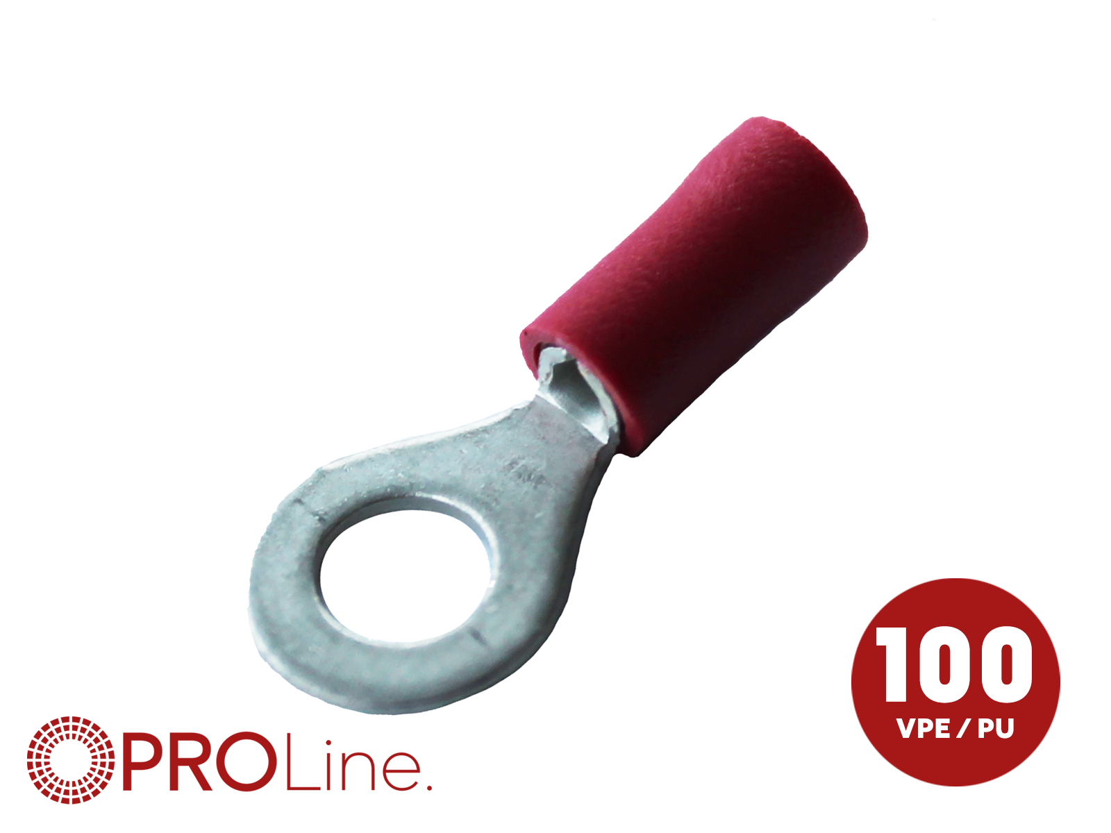 Kabeloog 0.5x1.5 rood M5 (100stuks) ACV PROLine - 344352 1 0 p 0 - 344352-1-0-p