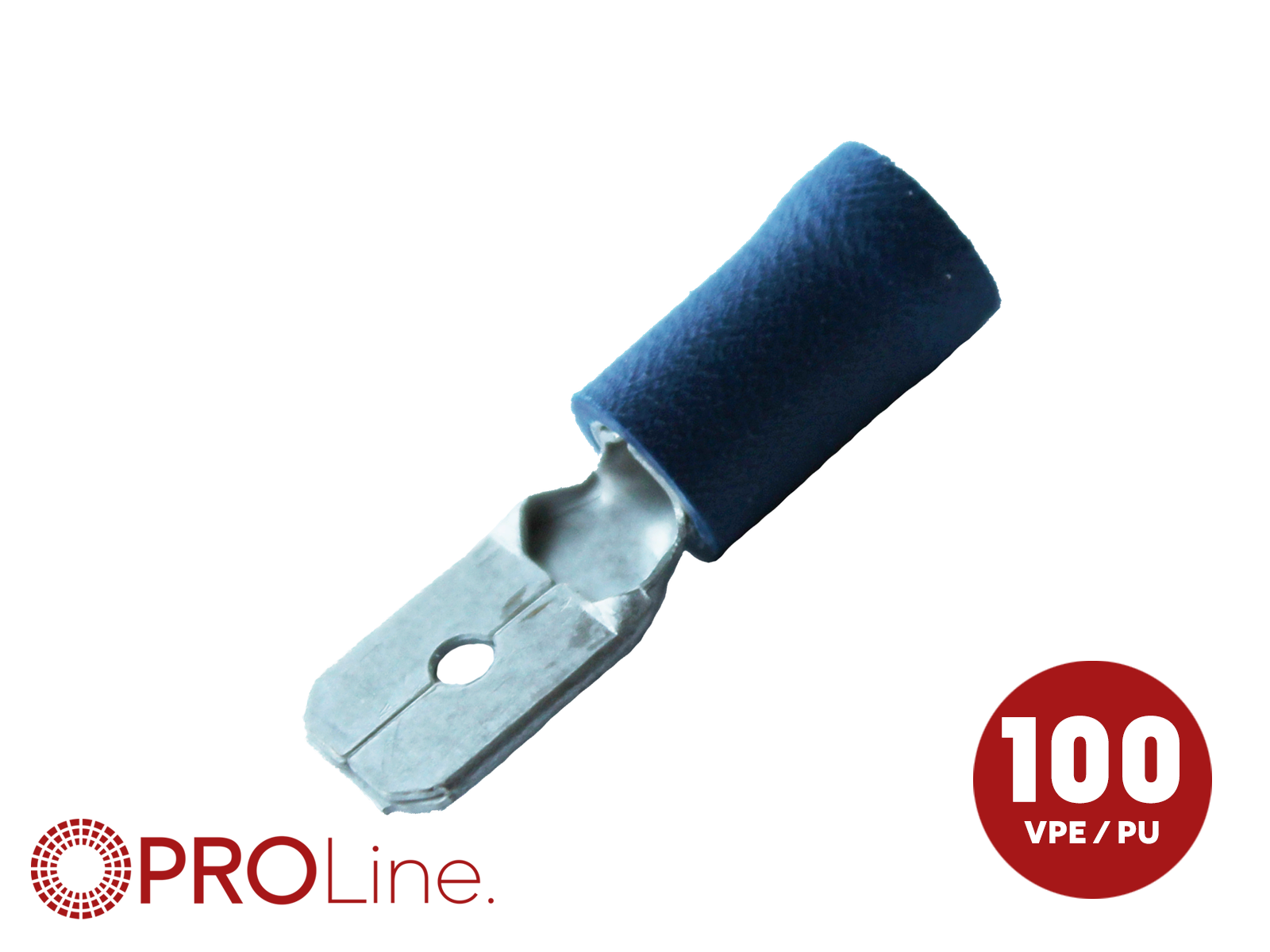 Kabelschoen 4.8x0.5 blauw (100stuks) ACV PROLine - 344814 2 0 p 0 - 344814-2-0-p