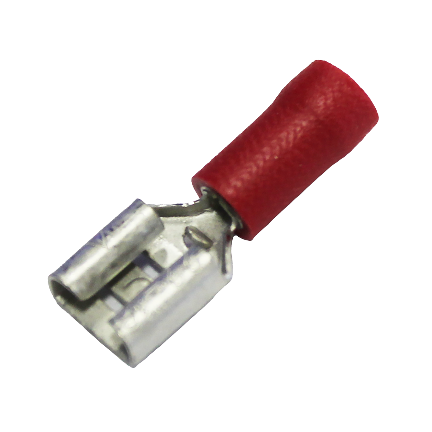 kabelschoen 5 stuks 6.3x0.8 rood in blister - 346301 1 5 p - 346301-1-5-p