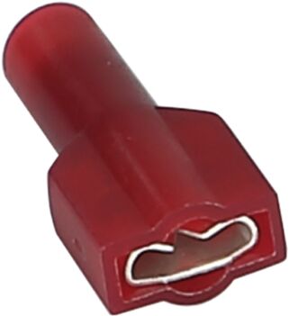 Vlakstekker volledig geisoleerd Rood 0.5 - 1.5 mm&sup2; (100 stuks) - 346311 1 - 346311-1