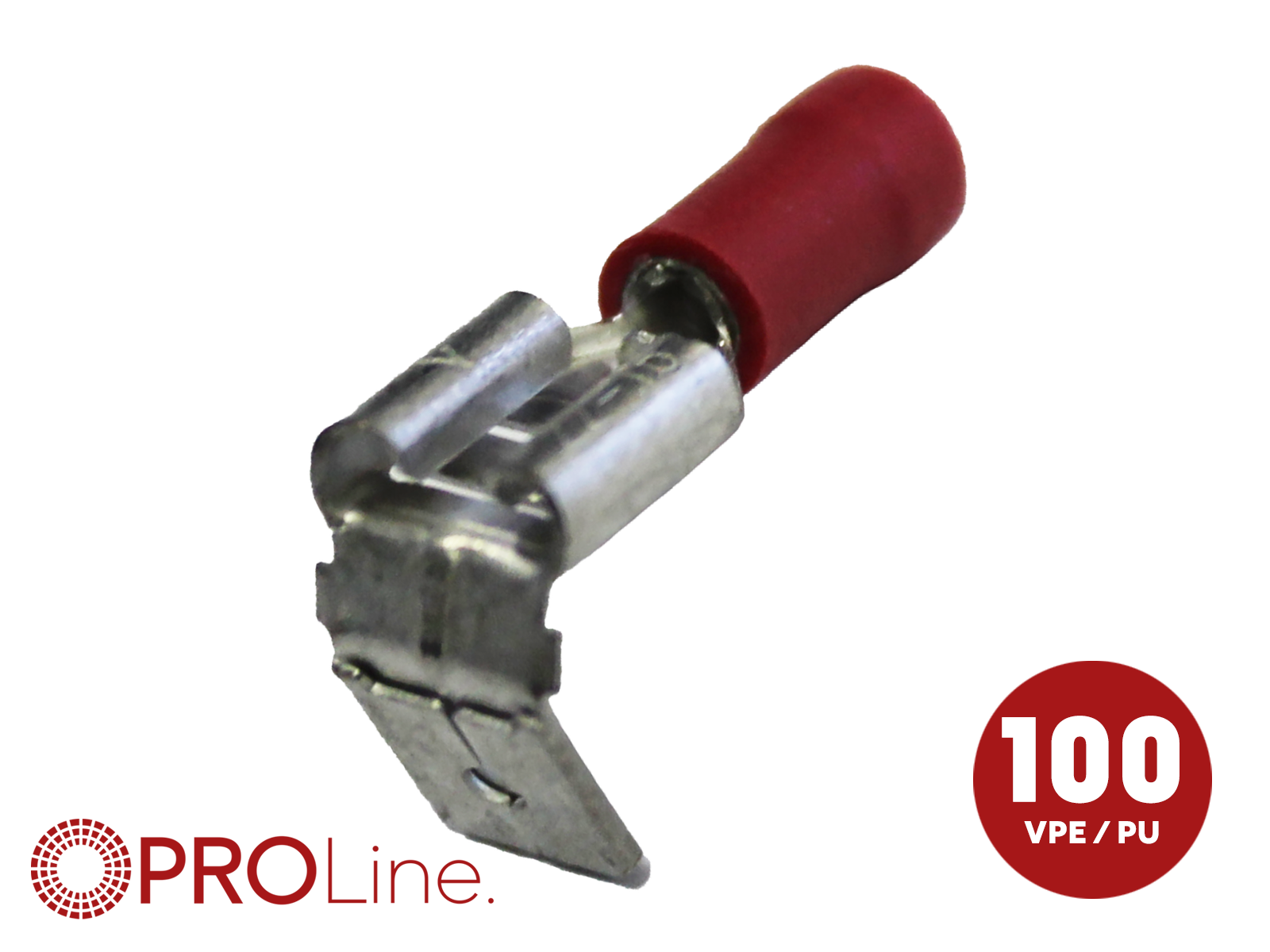 Kabelschoen 6.3x0.8 male rood (100stuks) ACV PROLine - 346313 1 0 p 0 - 346313-1-0-p