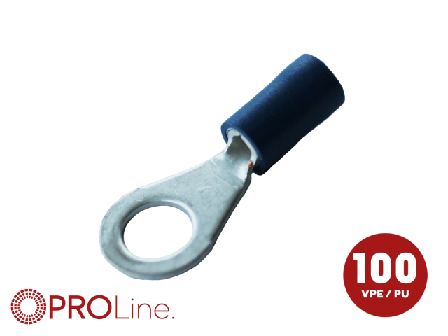 Kabeloog 1.5x2.5 blauw M6 (100stuks) ACV PROLine - 346550 2 0 p - 346550-2-0-p