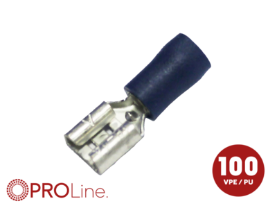 Kabelschoen 8.0x0.8 blauw (100stuks) ACV PROLine - 348003 2 0 p - 348003-2-0-p