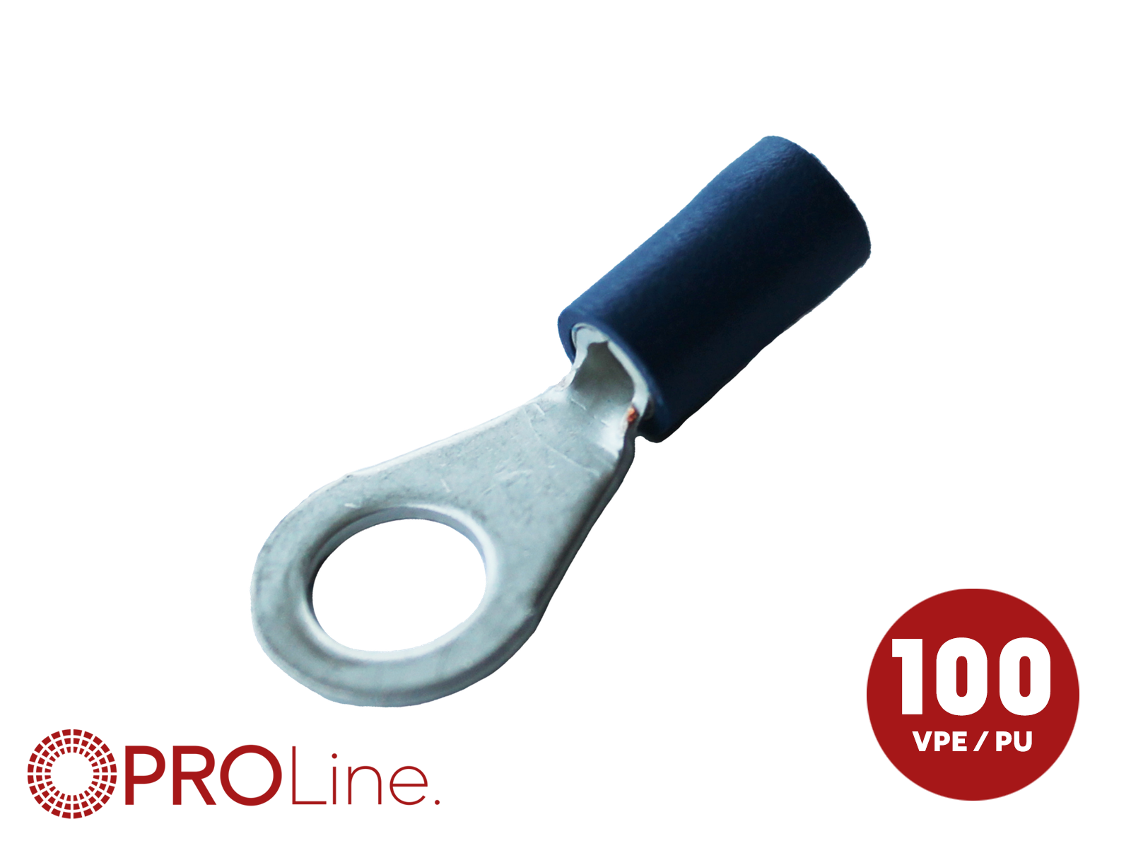 Kabeloog 1.5x2.5 blauw M8 (100stuks) ACV PROLine - 348450 2 0 p 0 - 348450-2-0-p