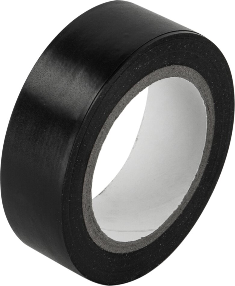 Installatie Tape Breedte 15 mm x Lengte 10 meter Zwart (10 stuks)  - 349011 19 10 rolle detail - 349011-19-10