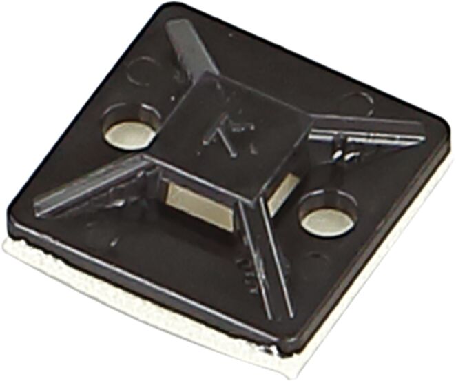 Mount for cable tie width max. 4.6 mm 100 stuks 19.5x19.5mm - 366000 - 366000