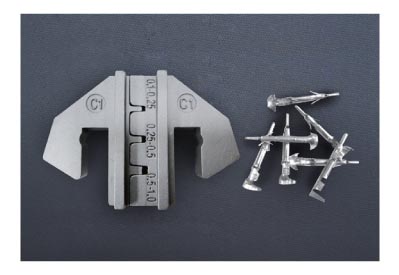 Losse bek voor tang nr 379010X, voor ongeisoleerde connectoren, 0.1-0.25 / 0.25-0.5 / 0.5-1.0 mm2  - 379010x - 379010X-1