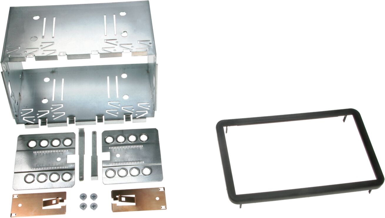 2-DIN Paneel Alfa Romeo 159/ Brera/ Spider (939) - Kleur: Zwart - 381001 06 - 381001-06