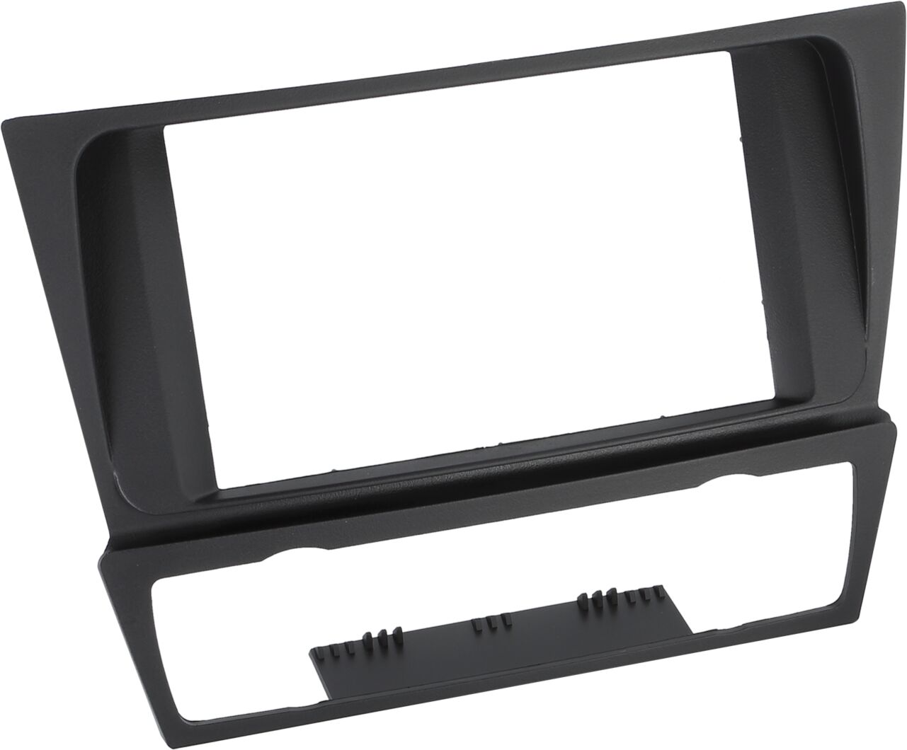 2-DIN Paneel BMW 3-Serie (E90) 2006-2012 Kleur Zwart - 381023 09 nur blende - 381023-09