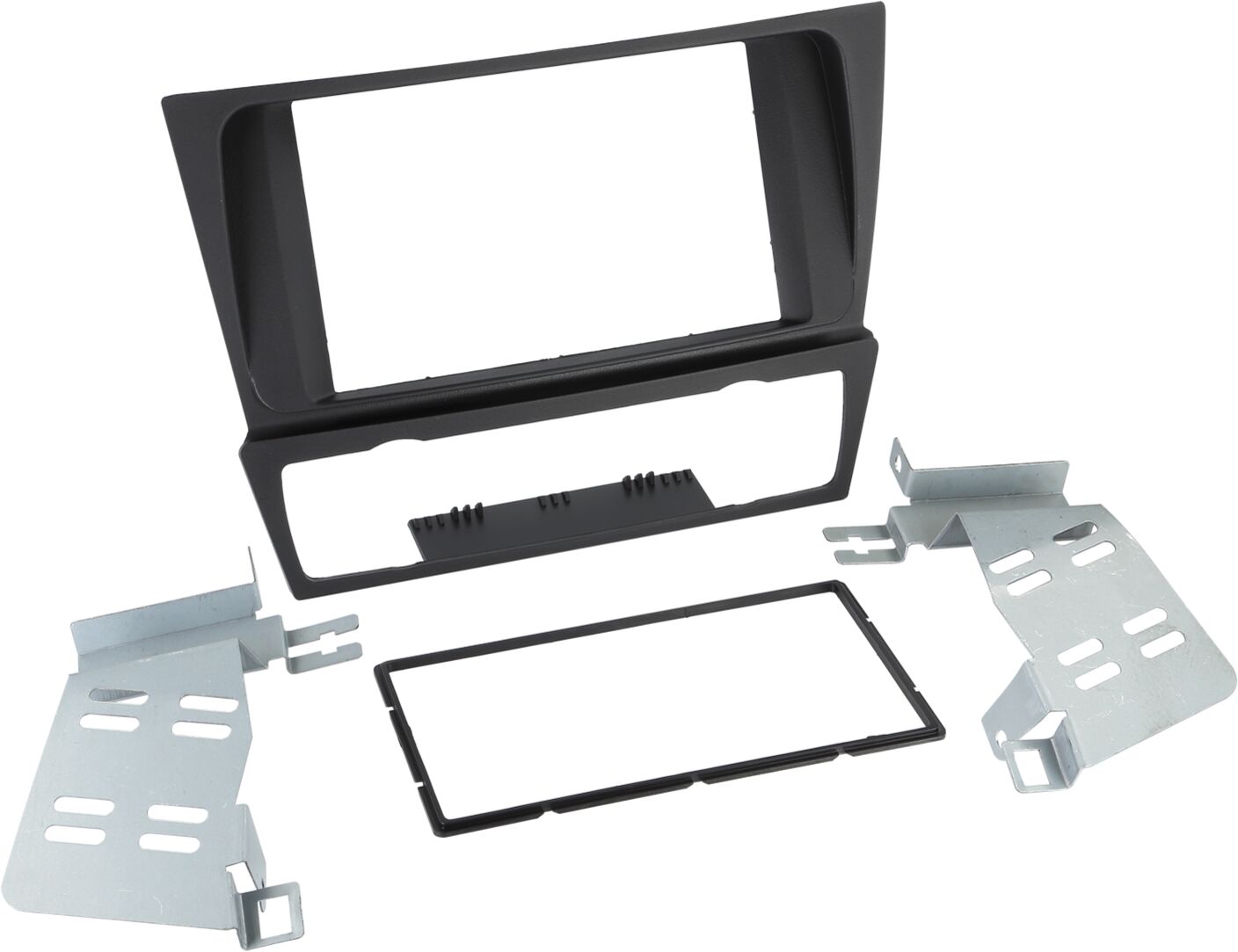 2-DIN Paneel BMW 3-Serie (E90) 2006-2012 Kleur Zwart - 381023 09 - 381023-09