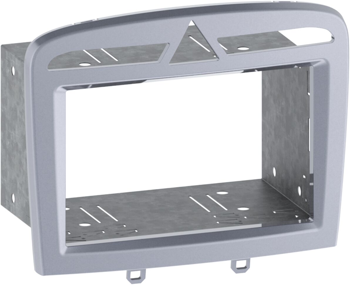 2-DIN Paneel Peugeot 308 (4**)  308 SW (4**) 308 CC (4**)  Kleur: Warm zilver  - 381040 03 2 - 381040-03-2