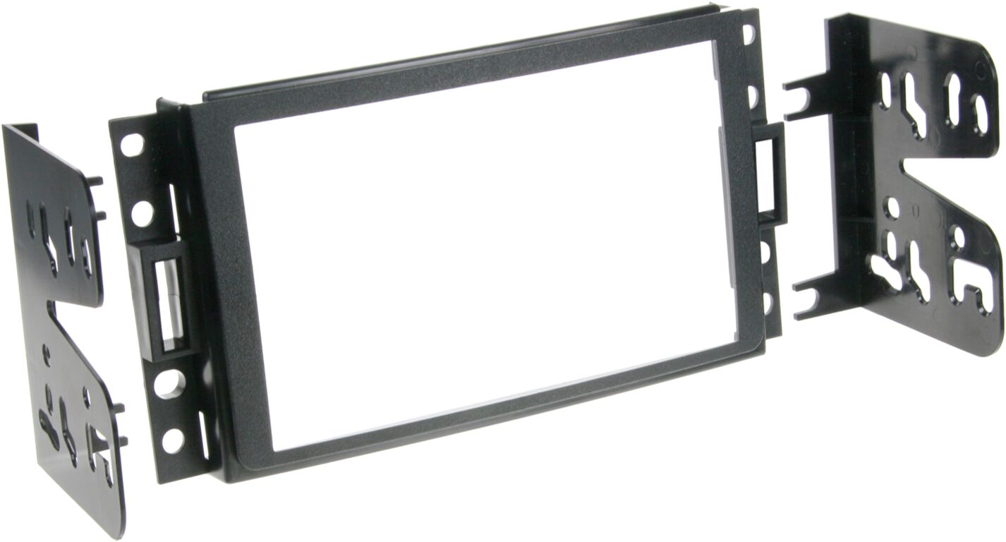 2-DIN Paneel Chevrolet - Hummer- Buick - Pontiac - Saturn -Saab Kleur: Zwart (METRA) - 381087 04 - 381087-04