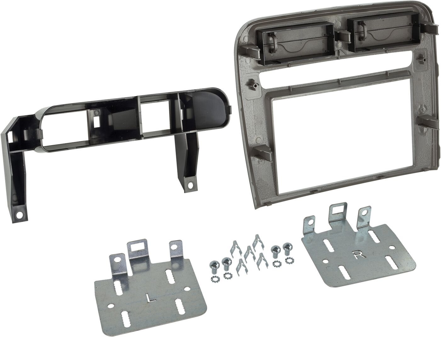 2-DIN Paneel Fiat Grande Punto 2005-2010 Kleur: Antraciet Metallic - 381094 14 1 rear - 381094-14-1