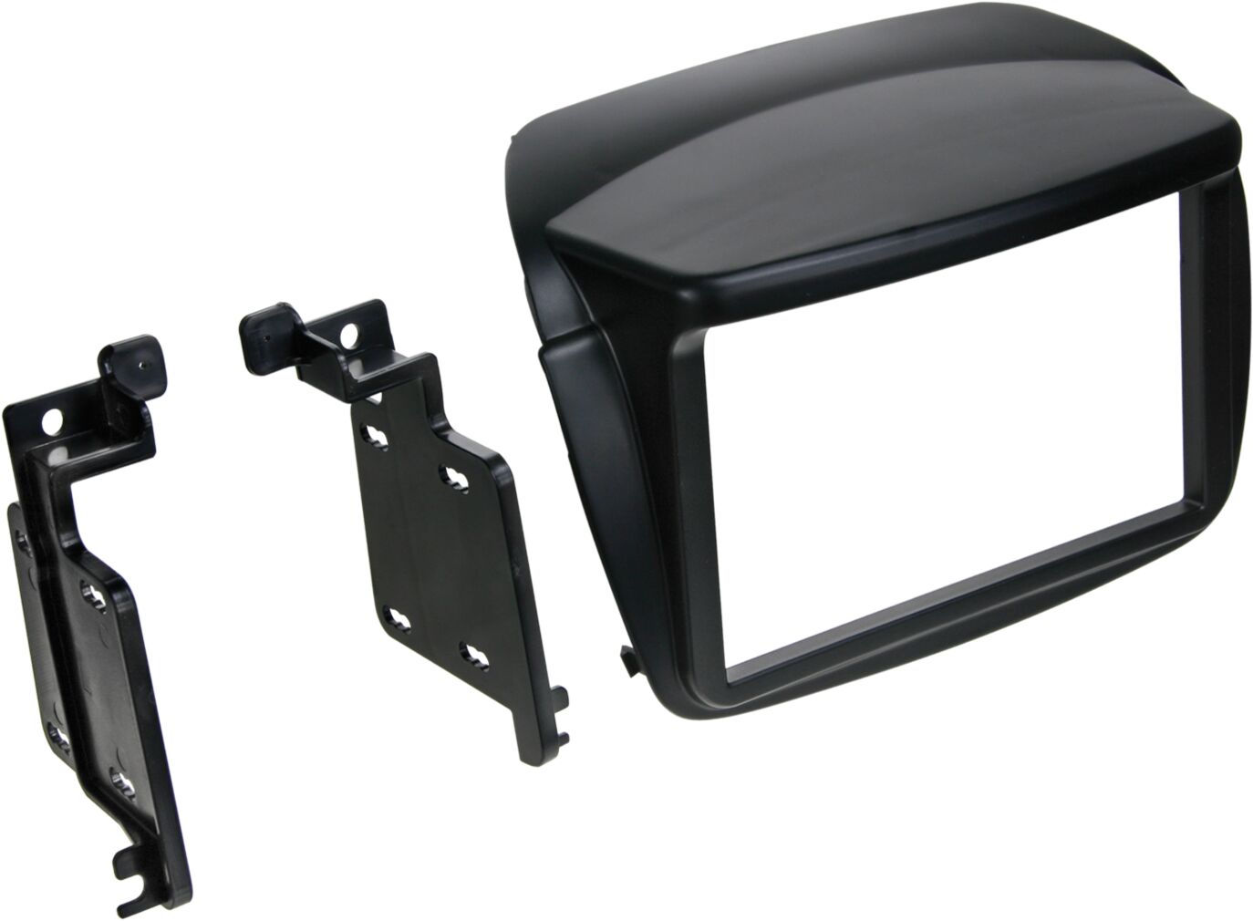 2-DIN Paneel Fiat Dobl&ograve; (ZAF263)  Opel Combo D (Combo D)  Kleur: Zwart  - 381094 26 - 381094-26